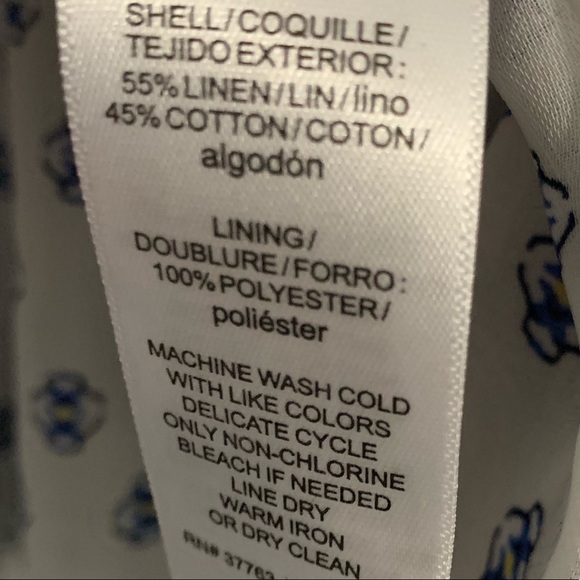 Laundry by Shelli Segal Linen Bomber Jacket - Picture 7 of 7